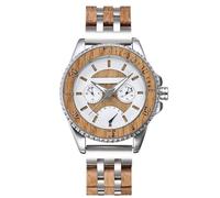 RORIOS Orologio Uomo in Legno Impermeabile Luminescente Analogico Al Quarzo Orologio Naturale Sportivo Orologio da Polso da Uomo