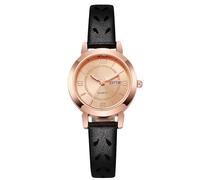 RORIOS Ragazze Minimalista Orologio da Polso Donna Analogico Quarzo Orologio Signora Cinturino in Maglia Impermeabile Orologio Oro Rosa Settimana Calendario Oro rosa