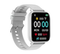 RORIOS Smart Watch Uomo Donna Orologio 1,77" Chiamata Bluetooth Avvisi SMS in Arrivo con Effettua Risposta Chiamate Contapassi Fitness Tracker GPS Grigio