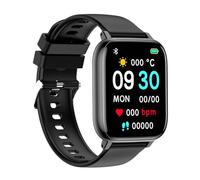 RORIOS Smart Watch Uomo Donna Orologio 1,77" Chiamata Bluetooth Avvisi SMS in Arrivo con Effettua Risposta Chiamate Contapassi Fitness Tracker GPS Nero