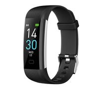 RORIOS Sportivo Smart Band per Uomo Donna Activity Tracker Braccialetto IP68 Impermeabile 16 Modalità Sport Fitness Orologio da Polso Intelligente Nero