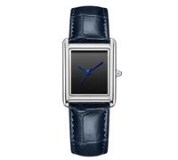 RORIOS Unisex Orologio Semplice Orologioes da polso per Uomo Donna Analogico Quarzo Watches Amanti Matrimonio Romantico Impermeabile Wristwatch Maschio blu-argento A