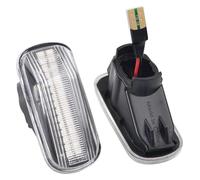 RORLL Per Accord Per Civic Per City Per CR-V Per Fit Per Jazz Luci Posizione Laterali LED Indicatore Direzione Dinamiche Indicatori(Dynamic Smoked)