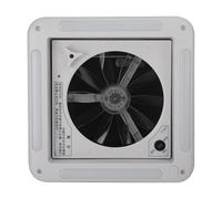 ROROLL Aspiratore, Ventilatore da tetto for camper e roulotte, lucernario 12 V con luce LED