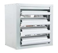 ROROLL Aspiratore, Ventilatore di scarico a parete da 24", ventilatore for serre con otturatore automatico, 4700 CFM, area copertura 6200 piedi quadrati, for negozi per bagno/garage/casa