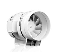 ROROLL Aspiratore, Ventilatore di scarico for condotti idroponici a basso rumore, ventilatore for la ventilazione della stanza coltivazione del bagno casa per bagno/garage/casa(4inch)