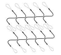 RORPOIR 10 Pezzi Cavo a molla dello stilo Canno di penna TUTTO il cordino Caninale per tablet cordino per stylus cordino di sicurezza a spirale cordino anti-smarrimento per immersione