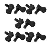 RORPOIR 10pezzi Morsetto Per Microfono Clip Sicura Per Cavi e Auricolari Supporto Per Asta Microfono Design Portatile e Resistente Per Streaming e Conferenze