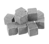 RORPOIR 12 Pezzi cubetti di ghiaccio con pietra di whisky gelato cubetto di ghiaccio domestico raffreddare le rocce di whisky fornitura di vino di pietra marmo roccia più fresco
