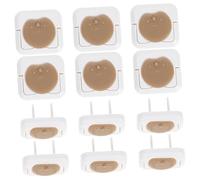 RORPOIR 12pezzi Copertura Sicura Per Prese Elettriche Protezione Per Facile Da Installare Design Antishock Coprire Sicurezza Per Infanti e Animali Domestici