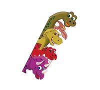 RORPOIR 1pezzi Adesivo Murale Animali Tema Dinosauro Pvc Rimovibile Per Decorazione Camera Facile Da Applicare Su Superfici Lisce Vivaci Per Gioioso
