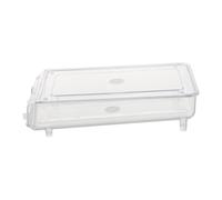 RORPOIR 1pezzi Contenitore per Uova in Plastica Coperchio per Frigorifero per Mantenere Cibo Fresco e Conservare Strati Resistente alle Basse Temperature