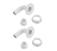 RORPOIR 2 Pezzi Di Tappi Di Scarico Per Frigorifero In Plastica Tappo Per Foro Di Scarico In Plastica