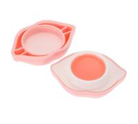 RORPOIR 2 Pezzi Maschera per Labbra Idratante Rosa in Plastica, Patch Labbra Portatile per Cura e Nutrimento, per Viaggi e Pelle Secca