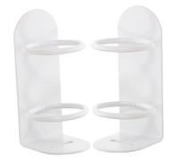 RORPOIR 2 Pezzi Porta Spazzolino Elettrico Da Parete Senza Trapano Porta Spazzolino Da Per Bagno