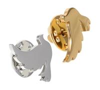 RORPOIR 2 Pezzi Spilla della Pace in Metallo Spille Animali Leggere e Compatte Simbolo di Giustizia per Eventi di Beneficenza e Outfit Quotidiani