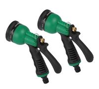 RORPOIR 2 Pezzi Spruzzatore per Shampoo Auto Professionale Verde in Plastica Impugnatura Ergonomica in Gomma, Crea Schiuma Abbondante e Si Collega a Tubo da Giardino 12,7mm