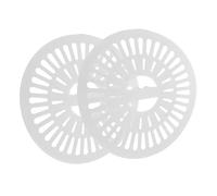 RORPOIR 2 Pezzi Tappo Di Ricambio Per Centrifuga Lavatrice Diameter 24 Cm, Copertura Di Sicurezza Per Asciugatrice, Sostituzione Facile e Durevole Per Parte Centrifuga