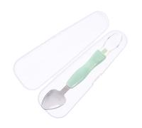 RORPOIR 2 Pz cucchiaio integratore alimentare cucchiaio da doccia per purea stoviglie per bambini più scatole portaoggetti scatola portaoggetti raschietto cucchiaio di agrumi Gel di silice