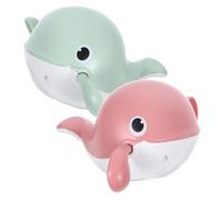 RORPOIR 2 Pz giocattoli da bagno animali a carica giocattolo da bagno giocattoli per vasca da bagno 1-3 anni giocattoli per bambini 1-3 giocattoli da piscina avvolgere i giocattoli pp