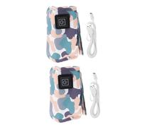 RORPOIR 2 Pz scalda biberon scaldabiberon riscaldante auto scaldabiberon portatile portable bottle warmer copertura scaldabiberon coperchio della bottiglia di latte stoffa Viola,porpora