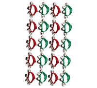 RORPOIR 20 Pezzi Campanelli Da Polso in Metallo e Tessuto, Braccialetti Sonagli Per Feste e Ballo, Strumenti Musicali Leggeri e Resistenti Per Ragazzo Ragazza e Celebrazioni