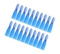 RORPOIR 20pezzi Mini Spazzolino Setole Morbide Per Per Strutture Correttive e Prigioni Utensili Per Compatti e Pratici