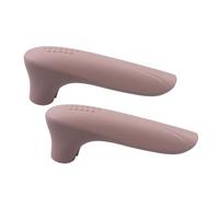 RORPOIR 2pezzi Copertura Protettiva Per Maniglia Porta Anticollisione Design Non Per Anziani Colore Caffè Sicura e Adatta Per Casa e Ufficio