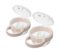 RORPOIR 2pezzi Porta Ciuccio Per Ragazza Contenitore Per Ciuccio Da Viaggio Per Riporre e Proteggere Succhietti Per Appendere Al Passeggino Borsa