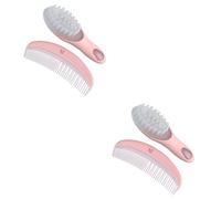 RORPOIR 2sets Pettine Kit Per Materiale Rosa Combinazione e Pettine Per Stimolare La Circolazione Sanguigna e Sviluppo Cerebrale Del