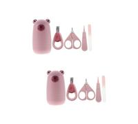 RORPOIR 2sets Unghie Per Kit Manicure Per Forbicine Tagliaunghie e Limetta Design e Adatto Per Neogenitori e Shower