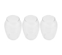 RORPOIR 3 Pezzi Paralume Resistente al Vento Copertura Antitempesta per Lanterna Esterna Lampada Tonda per Candele Vintage