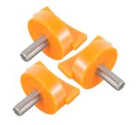 RORPOIR 3 Pezzi Viti di Plastica di Ricambio Arancioni per Spremiagrumi Automatico Accessori per Estrattore di Arance Elettrico Fissaggio Stabile e Riduzione Rumore Parti di Ricambio