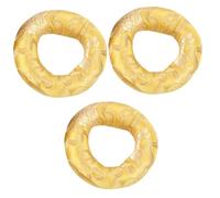 RORPOIR 3 Pz rondella ciotola del canto campana tibetana buddista ciotola fatta a mano tappettino adorn cuscino per campanello da meditazione canto cuscino ciotola spirituale cotone