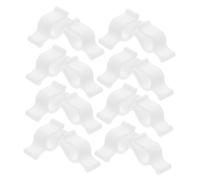 RORPOIR 30 Pezzi Bottiglia di Olio Detergente Pompa Bottiglia di Blocco Pompa Blocco Bottiglia di Shampoo Bianca Pompa Bottiglia di Olio Detergente Pp Accessori per Bottiglie