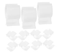 RORPOIR 30pezzi Clip per Pompa Cosmetica Pp Accessorio per Bottiglie Olio Struccante e Shampoo Facile da Installare Viaggi