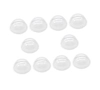 RORPOIR 30pezzi Coperture Trasparenti in Plastica Riempibili per Ornamenti Pz Coperture Emisferiche Fai da Te per Decorazioni Natalizie Accessori Artigianali in PVC