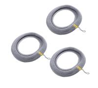 RORPOIR 3pezzi Copriwc Coperte Imbottite Per Sedile Coprisedili Leggeri e Confortevoli Adatti Tutti Tipi Di Wc Con Maniglia Per Inverno