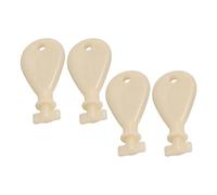 RORPOIR 4 Pezzi Chiavi Triangolari per Distributore Carta Igienica Sostituzione in Plastica Resistente per Cassette Carta da Bagno Commerciali e Uffici