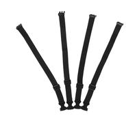 RORPOIR 4 Pezzi Serrature Per Frigoriferi A Doppia Porta, A Prova Di Bambino, Con Porta Francese, Per Bambini, Con Cinghia Di Sicurezza Per Frigorifero, Per Mobili Da Camper