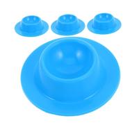 RORPOIR 4 Pz Vassoio Delle Uova Portauova Portauova Fusti Trasparenti Contenitori Bruciatore Superiore Macchina Per La Pasta Domestica Uova Di Conservazione Gel Di Silice Sky-blue