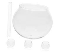 RORPOIR 4 Set Kit Giapponese con Cupola in Vetro Trasparente per Decorazioni Giardino Centro Tavola e Balcone Facile da Montare e Regalo