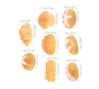 RORPOIR 40pezzi Pane Finto Realistico in Miniatura Cibo Finto in Resina Oggetti Di Scena Per Casa Delle Bambole Cucina Micro Paesaggio Decorazione