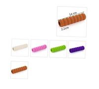 RORPOIR 4pezzi Copri Maniglia Porta a Molla in Eva Protezione Maniglia Porta Copri Di Sicurezza Accessori Per Sicurezza Ragazzo Ragazza Colore Verde Rosa Marrone Beige
