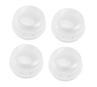 RORPOIR 4pezzi Coprimanopola Per Piano Cottura Da Cucina Protezione Di Sicurezza Per Ragazzo Ragazza Copertura Per Manopole Gas e Forno Resistenti All’usura Facile Installazione Senza Rimu