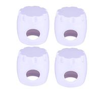 RORPOIR 4pezzi Serratura Di Sicurezza Per Porta Copertura Antiurto Per Pomello Materiale Resistente Facile Installazione Senza Trapano Protezione Per Ragazzo Ragazza Ragazza Da Maniglioni