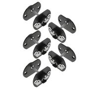 RORPOIR 5 Set Connettore per Divano in Ferro e PE Chiusura Automatica e Superficie Goffrata, Supporta Varie Forme e Angoli per Mobili da Soggiorno