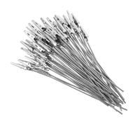 RORPOIR 50 Pezzi Clip in Metallo a Morsetto Lungo per Fili Resistenti Fermacarte per Note e Biglietti Clip Multiuso per Artigianato e Decorazioni Lunghezza Totale 15cm Confezione da