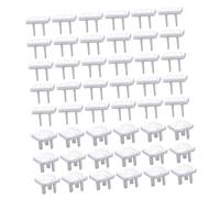 RORPOIR 50pezzi Copriprese Sicure Per Ragazzo Ragazza Da Doppi Tripli Resistente Protezione Elettrica Per Casa e Stanza Dei Ragazzo Ragazza Facile Da Installare e Rimuovere