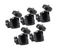 RORPOIR 5pezzi Adattatore Per Treppiede Per Smartphone e Fotocamera e Portatile Stabilità e